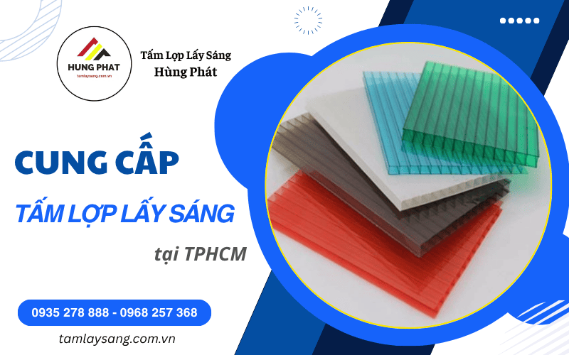 Cung cấp tấm lợp lấy sáng HCM