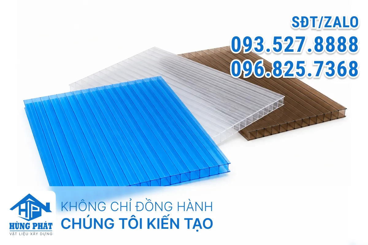 Tấm Poly Rỗng ECOPOLY Thailand