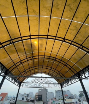 thi công tấm lợp lấy sáng 